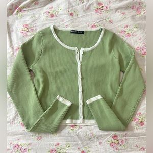 shein top set green